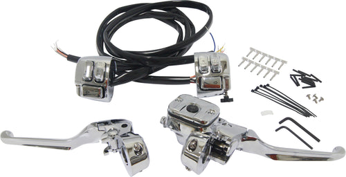 Harddrive Handlebar Controls - H/BAR Cntrls 11/16 M/CYL W/Switches Chrome 1996-…