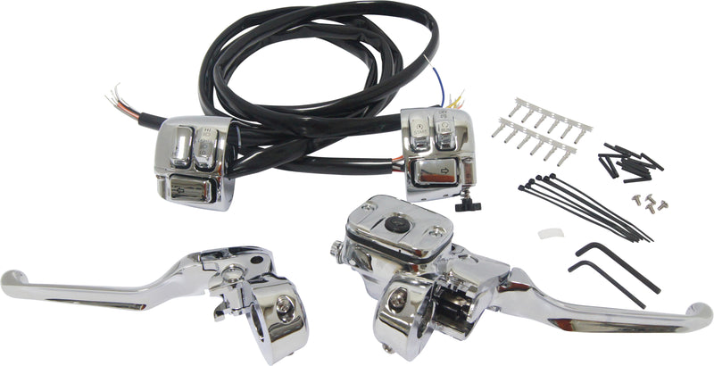 Harddrive Handlebar Controls - H/BAR Cntrls 11/16 M/CYL W/Switches Chrome 1996-…