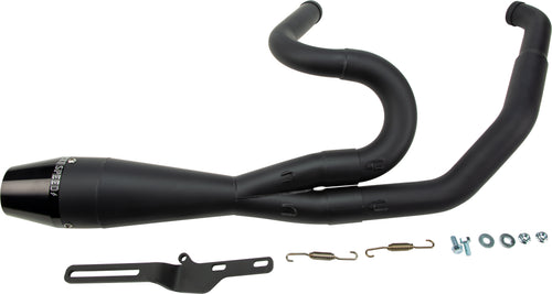 Sawicki 2in1 Shorty Exhaust for Touring Models - TC FLT Shorty Black