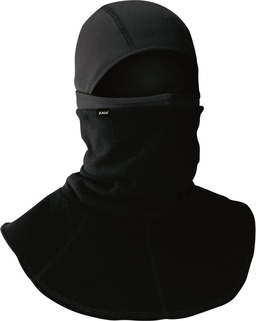 Zan Coldweather Balaclava - Motley Tube Black Polyester/Spandex