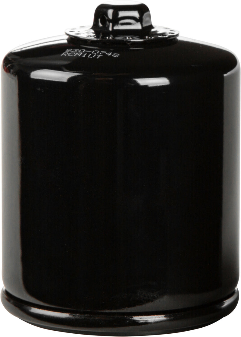 Harddrive HD Oil Filters - Filter M8 BLK W/NUT 171xb OE 62700296