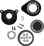 S&S Cycle 01-17 BT Stealth Air Stinger Kit w/ Gloss Black Teardrop