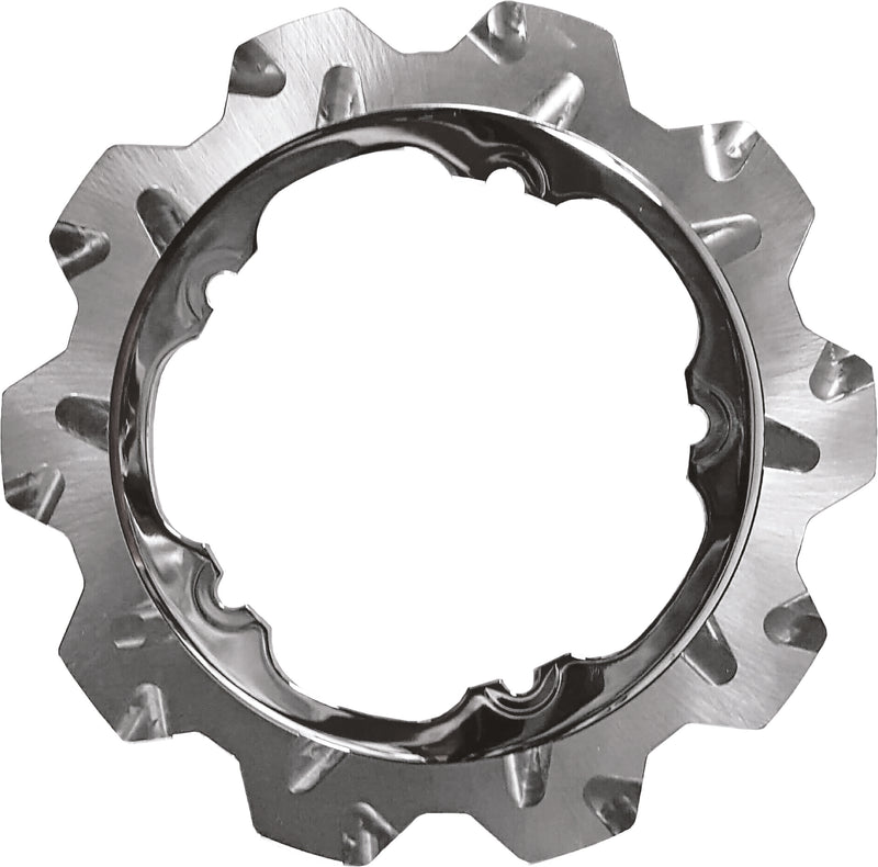 Lyndall Brakes High Carbon Steel Perimeter Rotor - Chrome 11.8