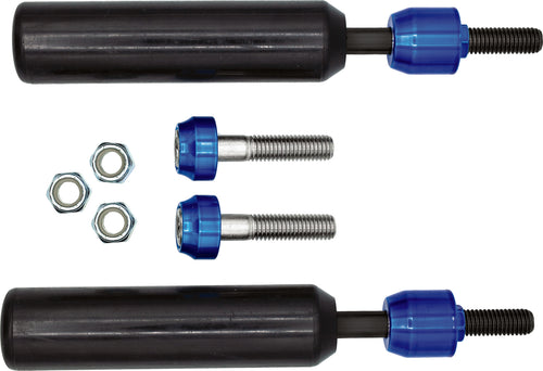 Santoro Fabworx Shock Mount Sliders - Blue Dyna 2009-2017