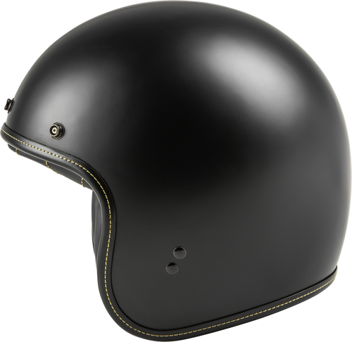 Highway 21 .38 Helmet - Retro Helmet Matte Black XS