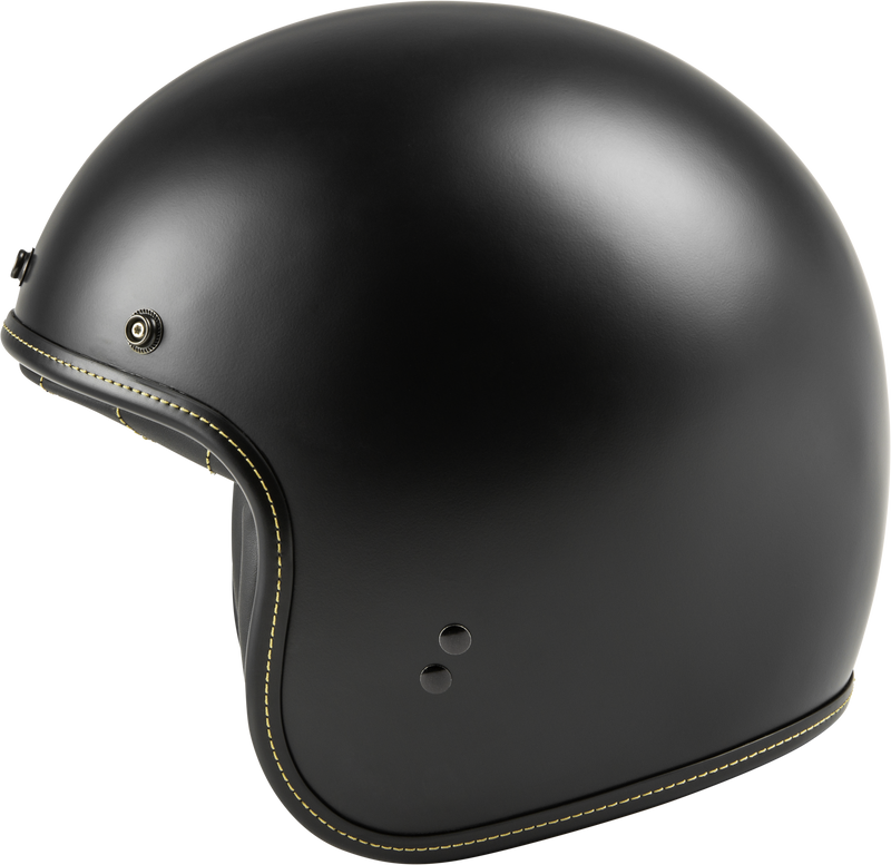 Highway 21 .38 Helmet - Retro Helmet Matte Black XS