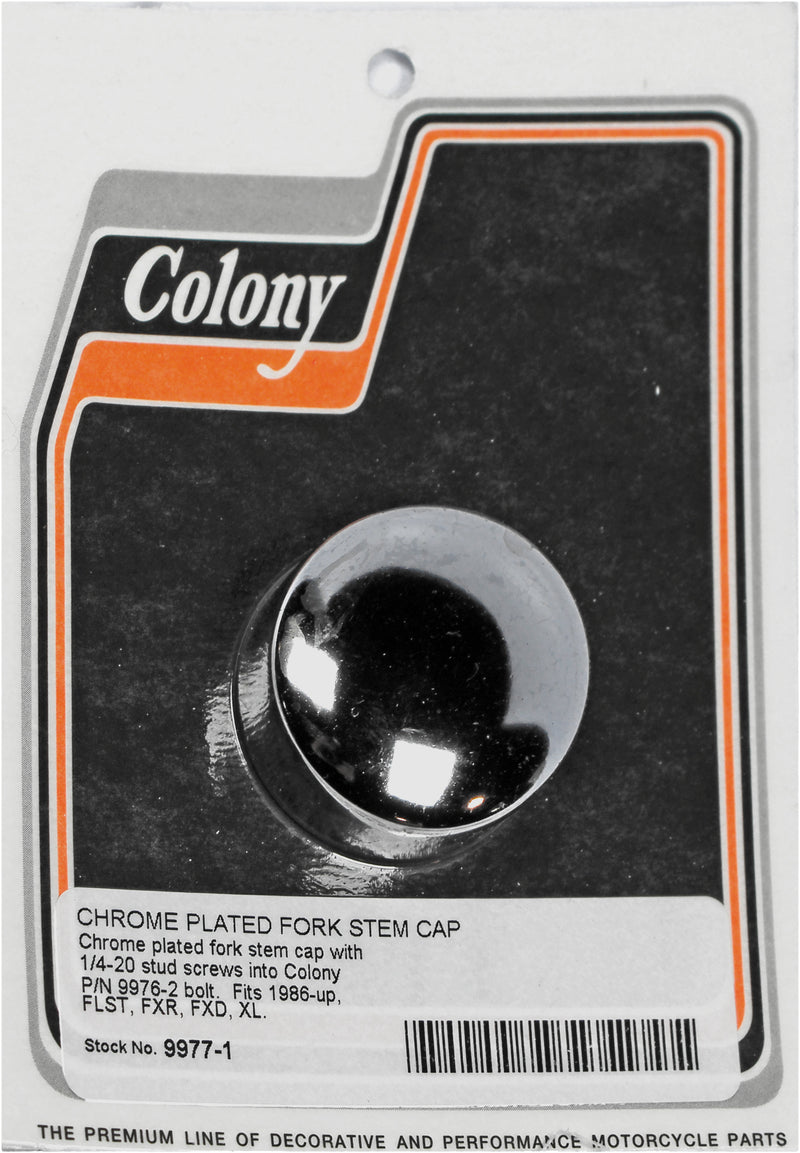 Colony Machine Fork Stem Cap - Flst FXR FXD XL 86-UP