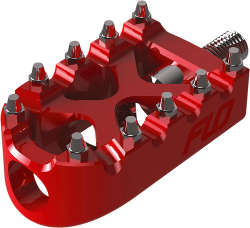 Flo Motorsports Moto Style Shifter Pegs - Shift PEG RED