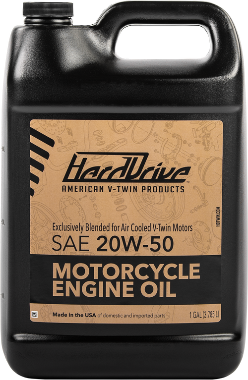 Harddrive Engine Oil - 20w50 1 GAL (4/Case Sold Ea)