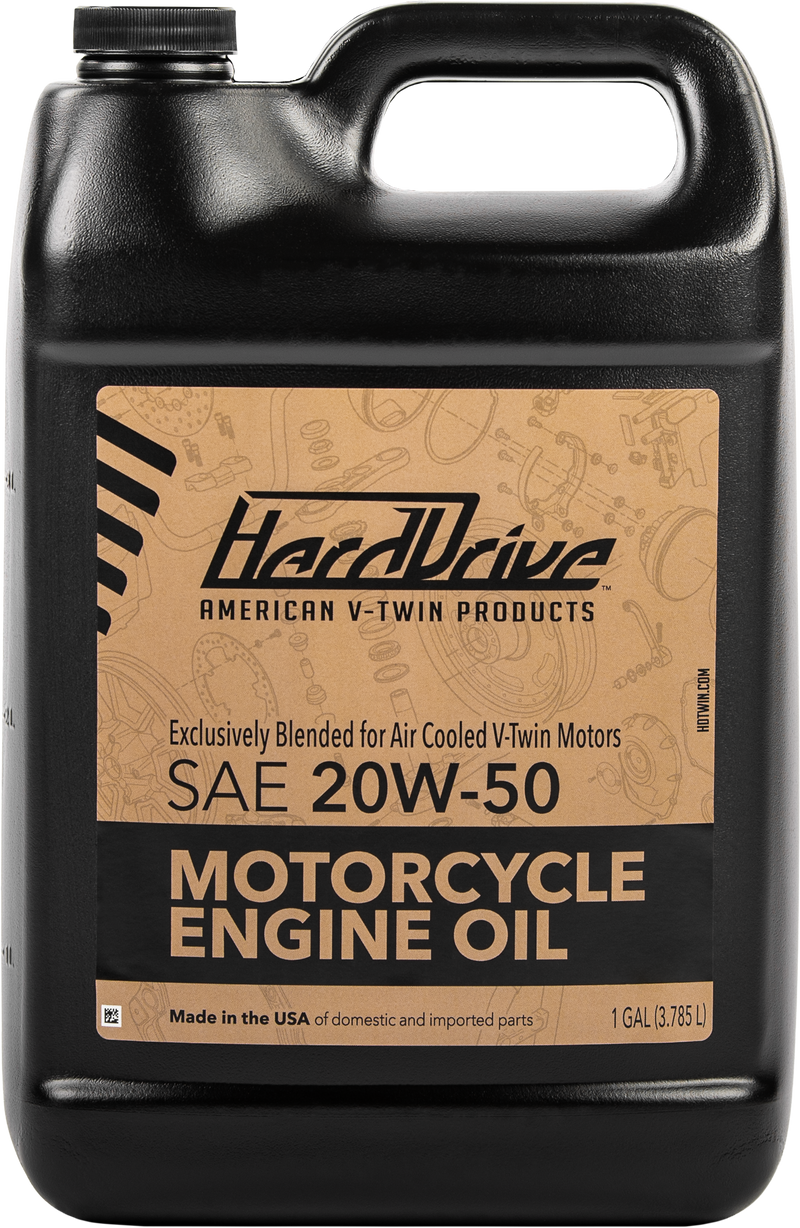 Harddrive Engine Oil - 20w50 1 GAL (4/Case Sold Ea)