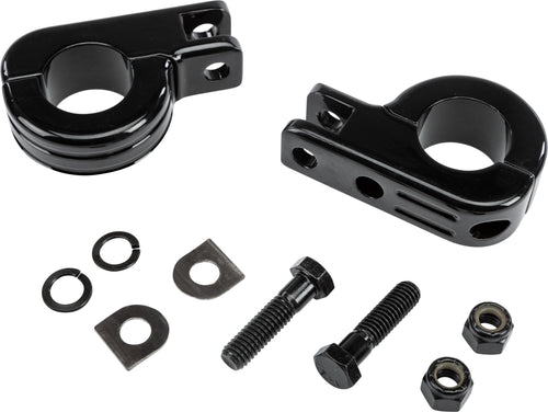 Harddrive Footpeg Mount Clamps - 1.25
