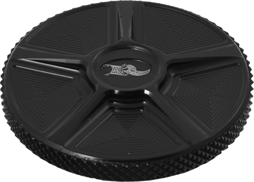 Kens Factory NX LVL Gas Caps - CAP Five Black Dummy CAP FOR M8 LH
