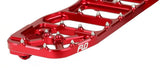 Flo Motorsports V5 Floorboards - RED - Harley Touring & Softail