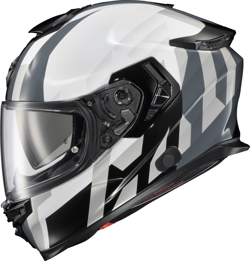 Scorpion EXO Eclipse Full Face Helmet - Pivot White SM