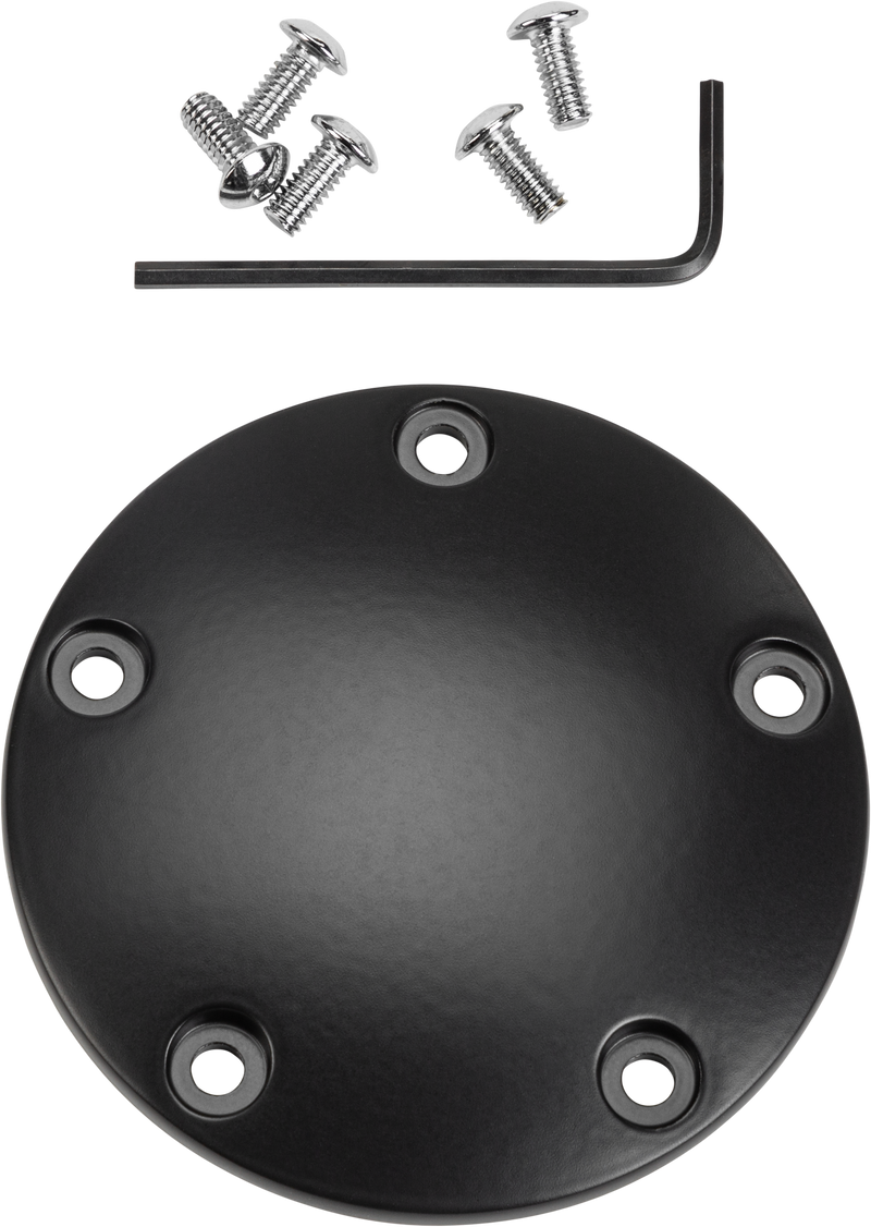 Harddrive Point ignition Cover - Satin Black 1999-2017 Twin CAM