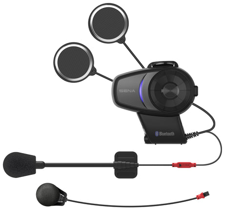 SENA 10S Bluetooth 4.1 Headset & Intercom - AND Intercom Single