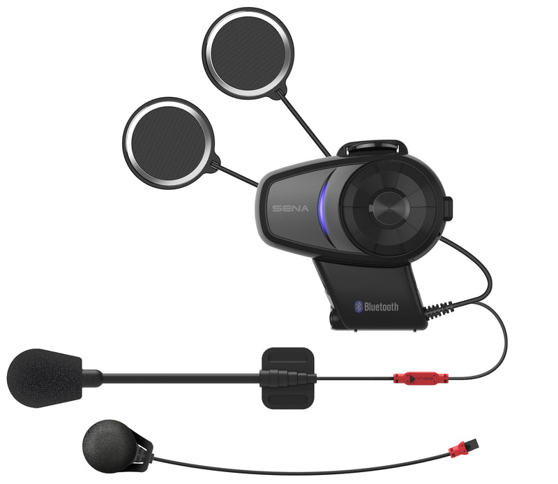 SENA 10S Bluetooth 4.1 Headset & Intercom - AND Intercom Single