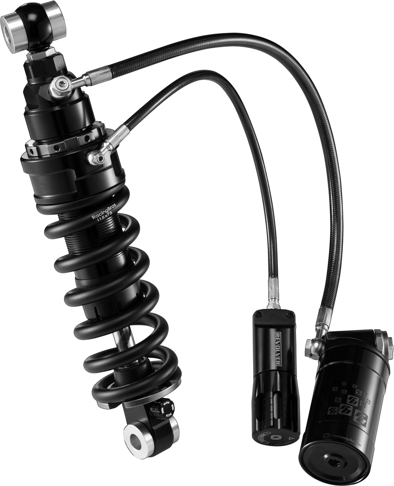 Harddrive Remote Reservoir HLR M8 Softail Shock - Resv. Shock 12.5