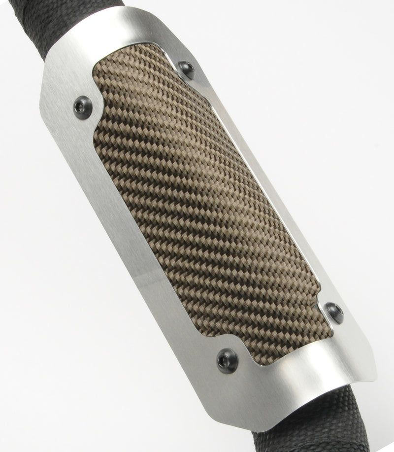DEI Gen III Onyx Heatshield - 3 Onyx Heat Shield Brushed/Titanium 4