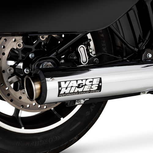 Vance and Hines Supersport Slip-On Exhaust — Harley-Davidson Softail Supersport