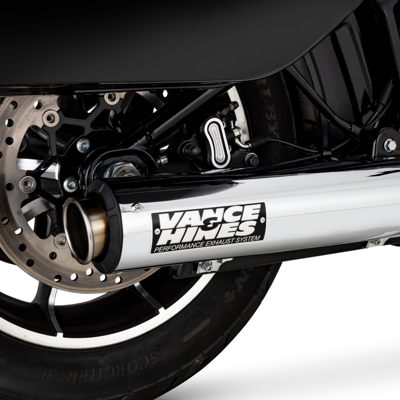 Vance and Hines Supersport Slip-On Exhaust — Harley-Davidson Softail Supersport
