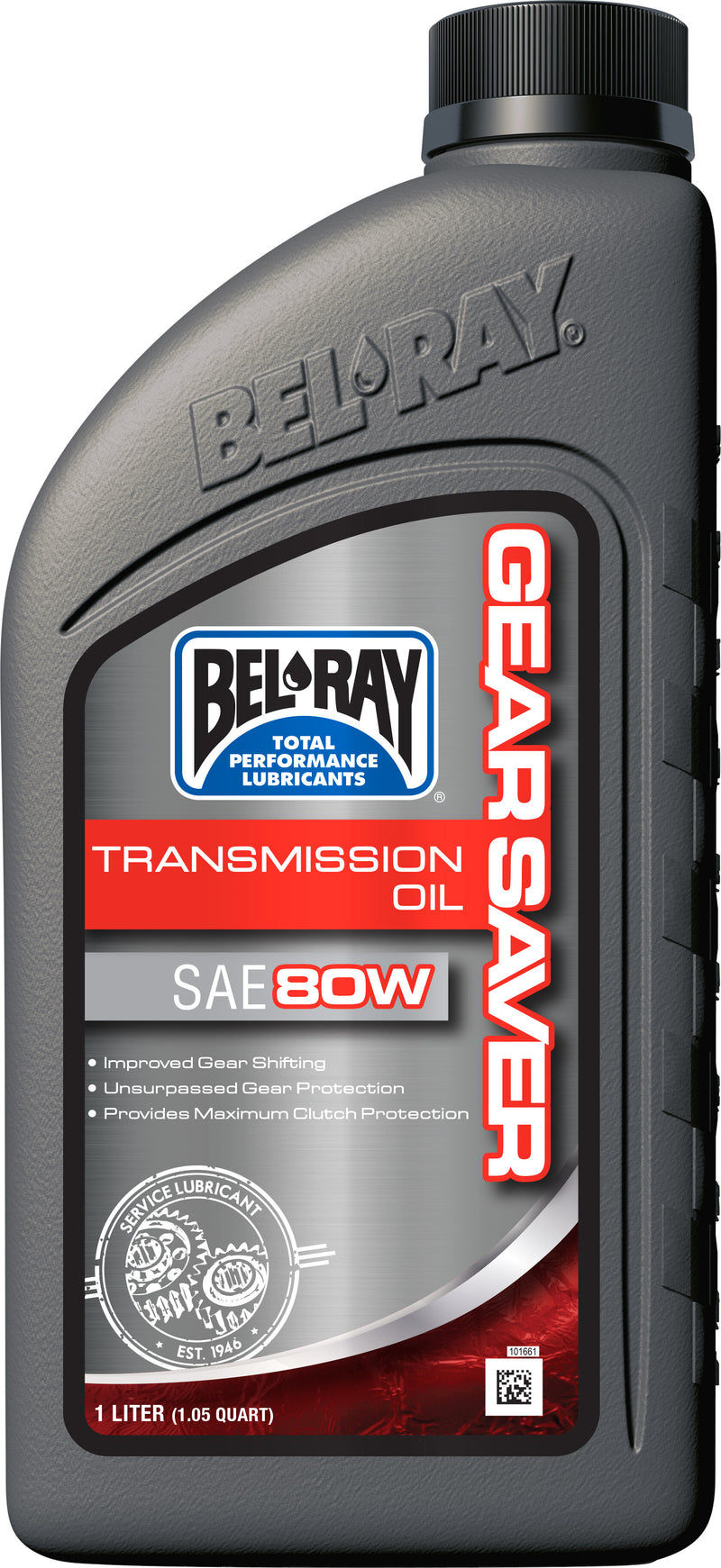 Bel-Ray Gear Saver Transmission Oil - Trans OIL 80w 1l (12/Case Sold Ea)