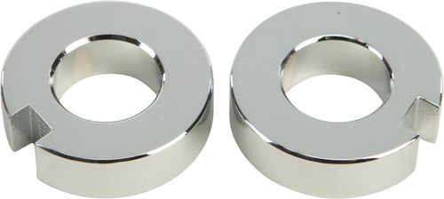 Harddrive Rear Axle Adjuster Kit - Collar SET Chrome Fxst 2000-2007 OEM 47577-00