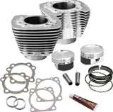 S&S Cycle 86-19 Sportster Models 883 to 1200cc Conversion Kit - Silver