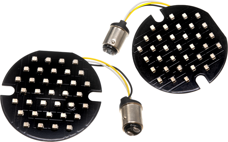 Letric Lighting Co Flat Lense LED Insert - 1157 Amber