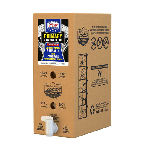 Lucas Primary Chain Case Oil - V-Twin Chaincase OIL 6gal BOX