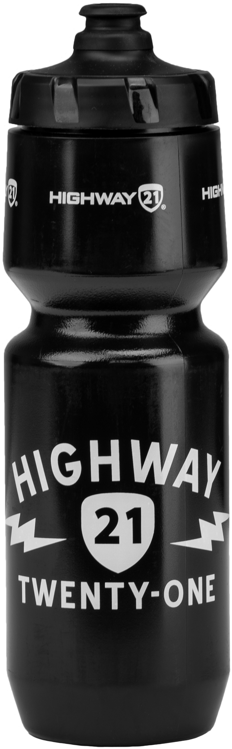 Highway 21 Water Bottle - Black