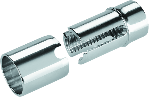 Kuryakyn Chrome Handlebar Control Mounts for Bullet 1000 Lights - Harley-Davidson