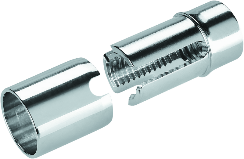 Kuryakyn Chrome Handlebar Control Mounts for Bullet 1000 Lights - Harley-Davidson