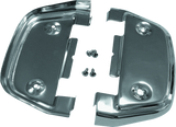 Bikers Choice 87-Up Touring Chrome Passenger Floorboard Undercover Kit