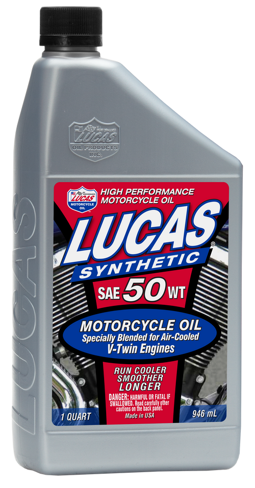 Lucas Synthetic Engine Oil - HP OIL 50w 4t 1 QT (6/Case Sold Ea)
