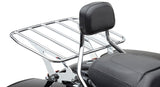 Cobra Detach Big-A Flat Luggage Rack - RK Chrome - Harley Touring 2009-2025