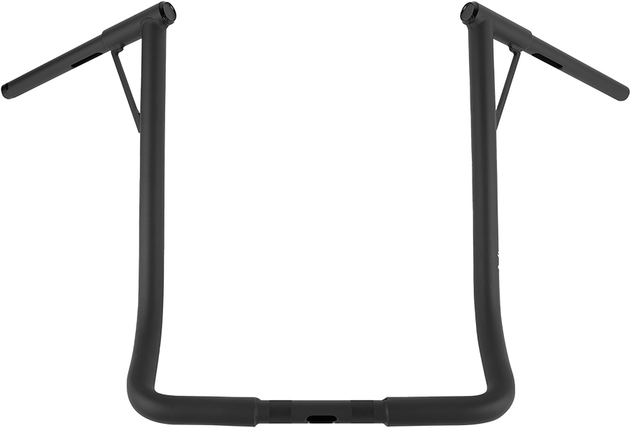Burly Brand Louie-Bagger Handlebars - 19"bar 1.25" TBW Matte Black