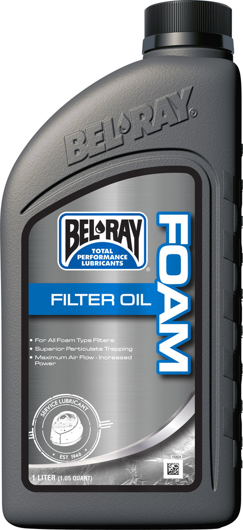 Bel-Ray Foam Filter Oil - 1l (12/Case Sold Ea)