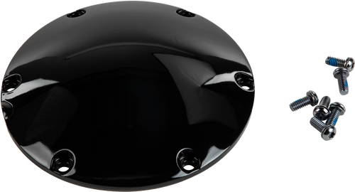 Harddrive Derby Cover - Gloss Black XL 2004-2020