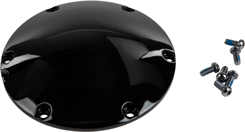 Harddrive Derby Cover - Gloss Black XL 2004-2020