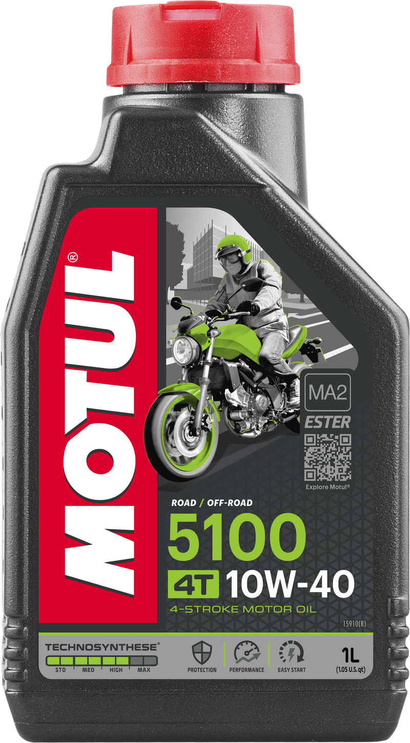 Motul 5100 4T Oil - Ester/SYN Engine OIL 10w40 1l