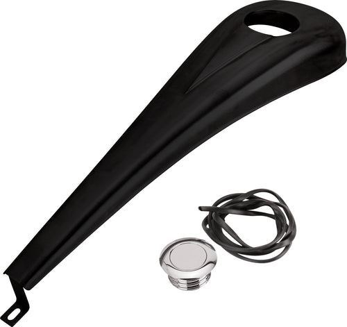 Baggernation Clean & Simple Steel Dash - KIT 6 Gallon Tank Gloss Black `2008-20…
