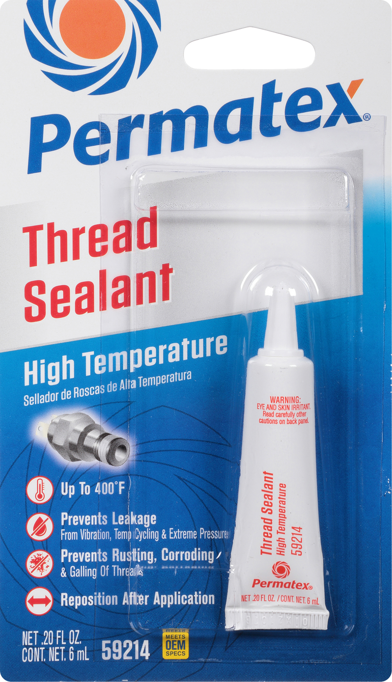 Permatex High Temperature Thread Sealant - 6ml