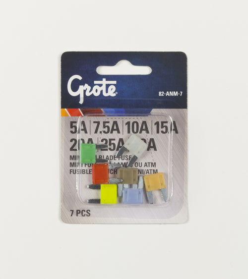 Grote ATM Blade Style Fuses - Fuse Asmt 7/PK