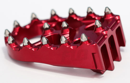 Flo Motorsports Touring Brake Pedal - TIP RED