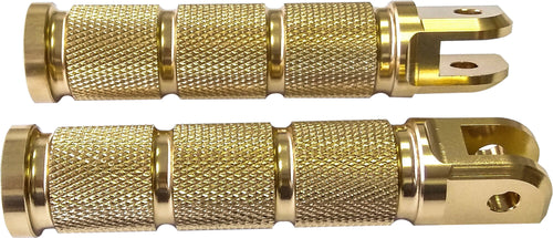Harddrive Retro Footpegs - Bronze M8 Softail