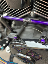 Santoro Fabworx Purple Shift Linkage - Harley Touring