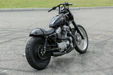Burly Brand Jim 11" Rise TBW Handlebars - Black for Harley Sportster