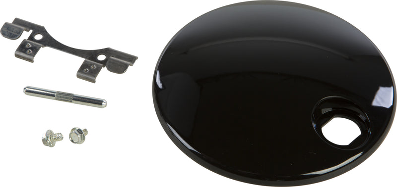 Harddrive Fuel Tank Console Door - Gloss BLK FLH/FLT 2008-2022