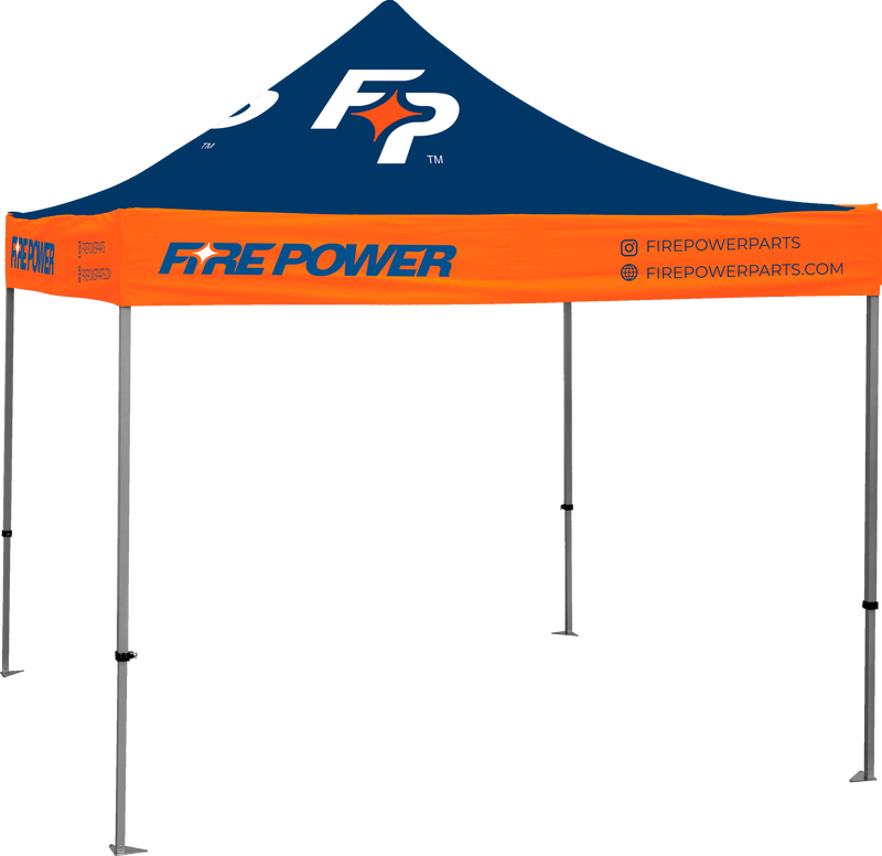 Fire Power FIREPOWER CANOPY 10X10 TENT BLUE W/ WHITE LOGO - TOP 10' X 10' Blue…